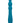 Turbo Glide Ripple Rechargeable Silicone Massager - Blue