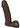 Vac-U-Lock Realistic Dildo - Brown/Chocolate - 8in