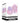Vacation Vibes Tapping Rechargeable Silicone Discreet Vibrator - Black/Pink
