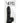 Vers Liquid Silicone Suction Dildo - Black