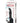 Vibrating Douche Rechargeable Silicone Anal Douche - Black