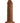 Vibrating Rechargeable Silicone Dildo - Caramel - 6in