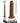 Vibrating Rechargeable Silicone Dildo - Caramel - 6in