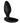 We-Vibe Ditto+ App Compatible Vibrating Rechargeable Silicone Butt Plug with Remote Control - Satin - Black