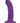 WhipSmart Curved Ripple Remote Control Silicone Rechargeable G-Spot/P-Spot Dildo - Purple - 6in