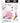 WhipSmart Fluffy Bunny Metal Plug with Tail - Metal/Pink - 2.5in