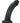 WhipSmart Heartbreaker Silicone Dildo Heart Base - Black - 7in