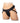 WhipSmart Jock Strap Harness - Black - One Size