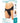 WhipSmart Jock Strap Harness - Black - One Size