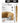 WhipSmart Metal Plug with 14in Fox Tail - Brown/Metal - 2.5in