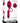 Wild Rose Rechargeable Silicone Clitoral Stimulator - Red