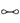 Wrist and Ankle Rope Cuffs with Eye Mask - Black