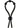 Zero Tolerance Ultimate Silicone Lasso with Adjustable Pleasure Beads - Black